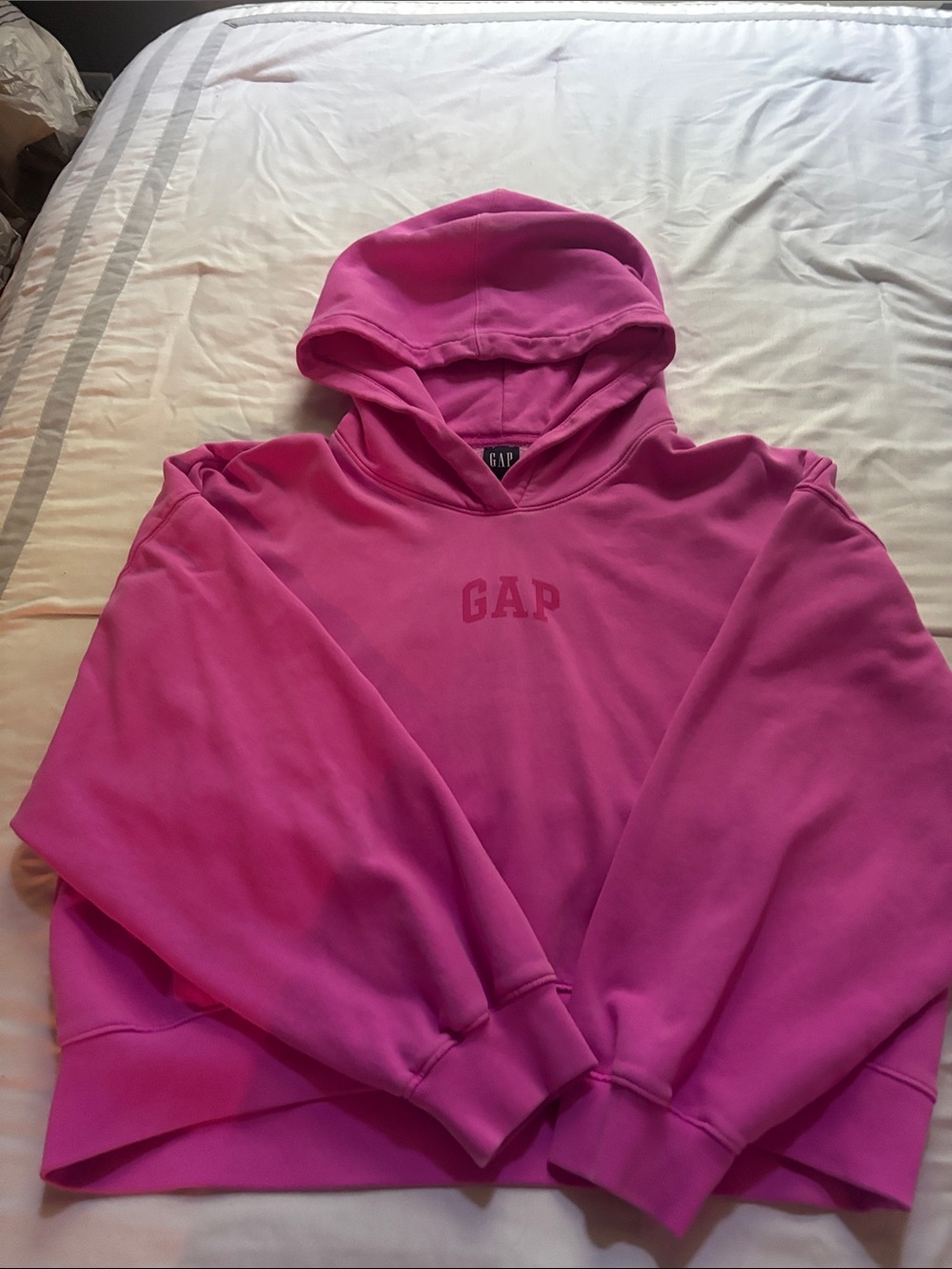 GAP Vibrant Pink Logo Hoodie